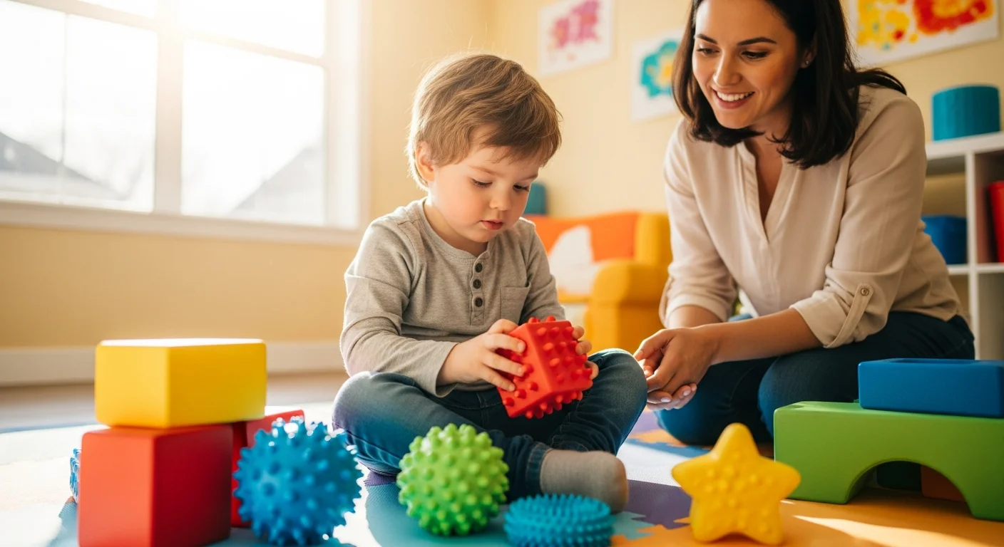 Autism Spectrum Disorder Stem Cell Therapy - Child in therapy session